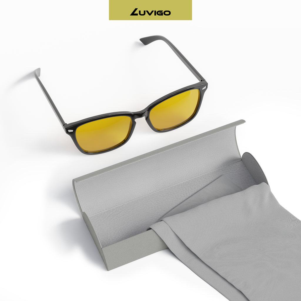 bladzijde blijven Haas Luvigo® Nachtbril Voor Het Autorijden - Unisex – NKquality